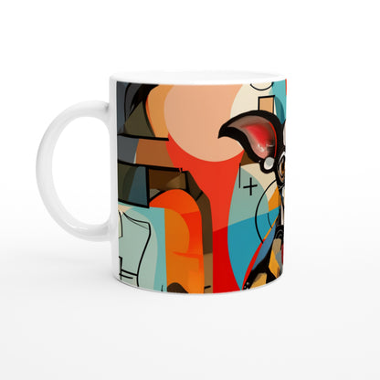 Personalized Modern Art Mug