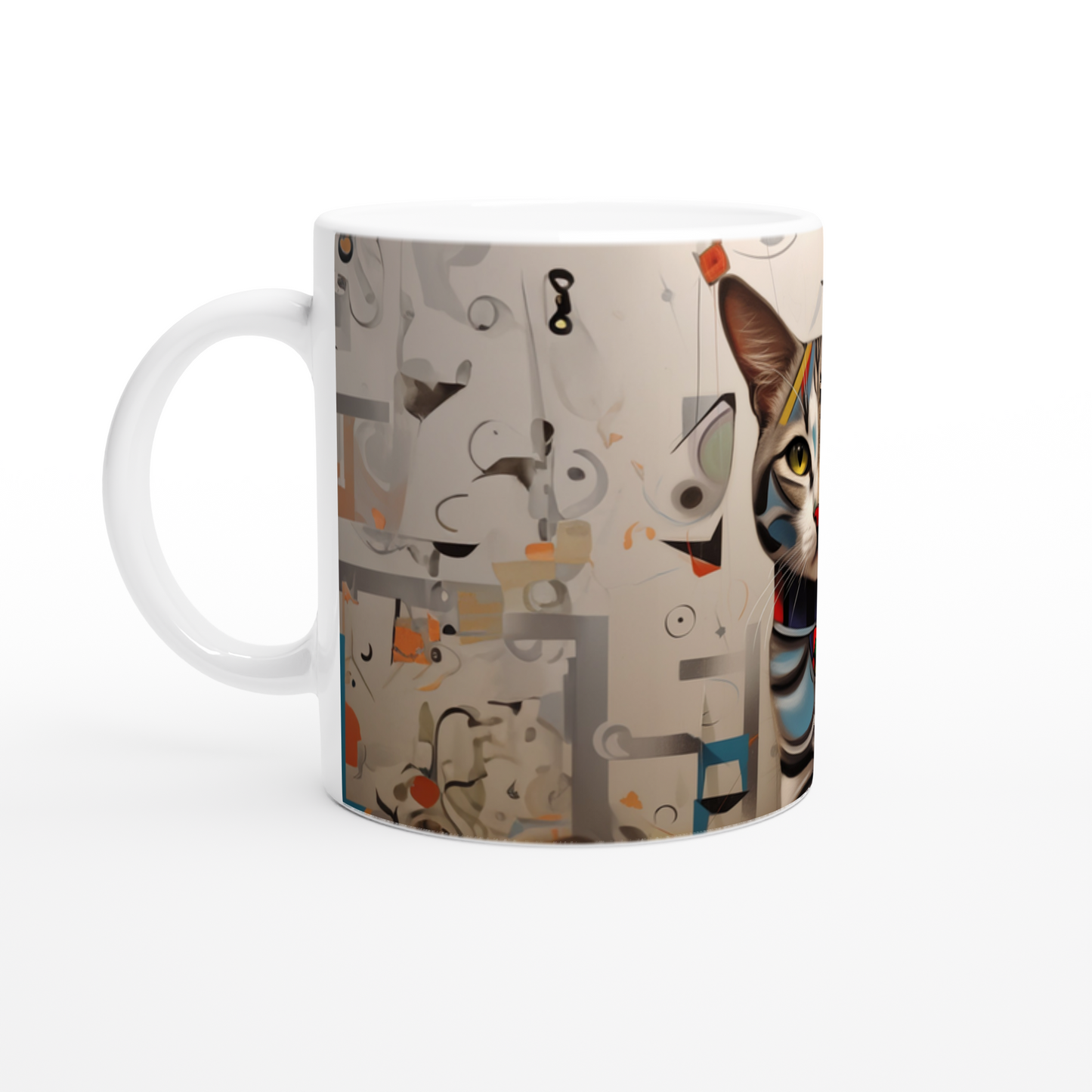 Personalized Modern Art Mug