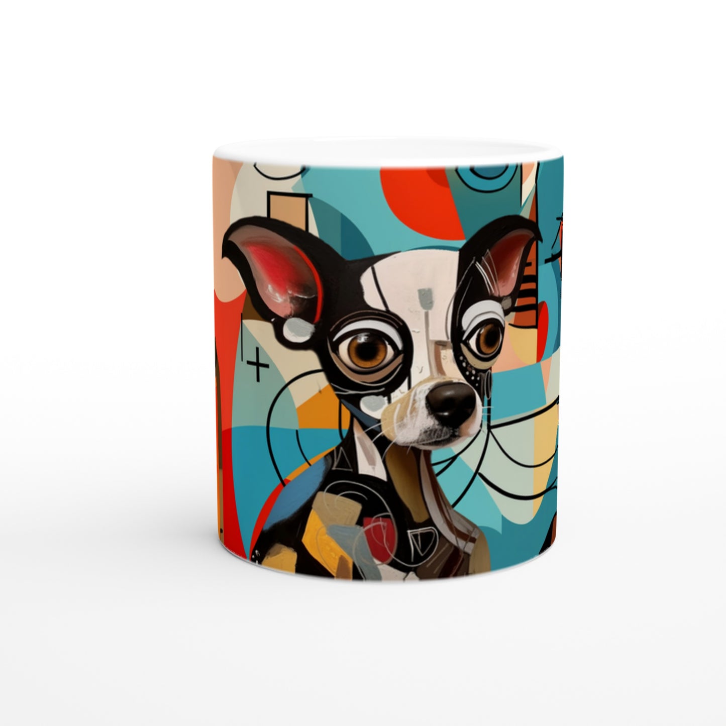 Personalized Modern Art Mug