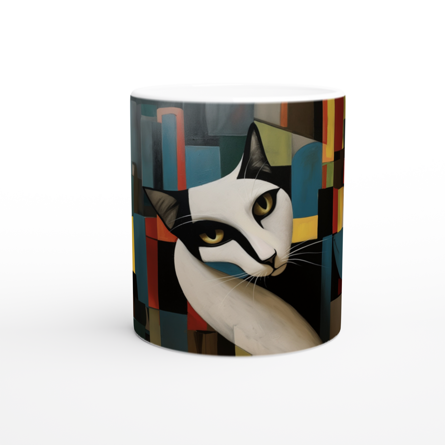 Personalized Modern Art Mug