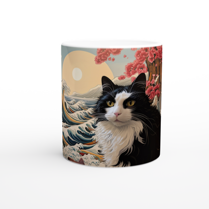 Personalized Japanese Wave Mug