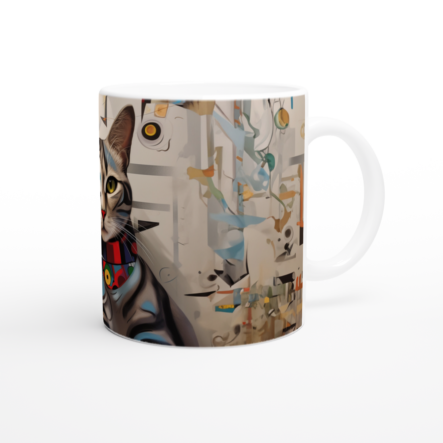 Personalized Modern Art Mug