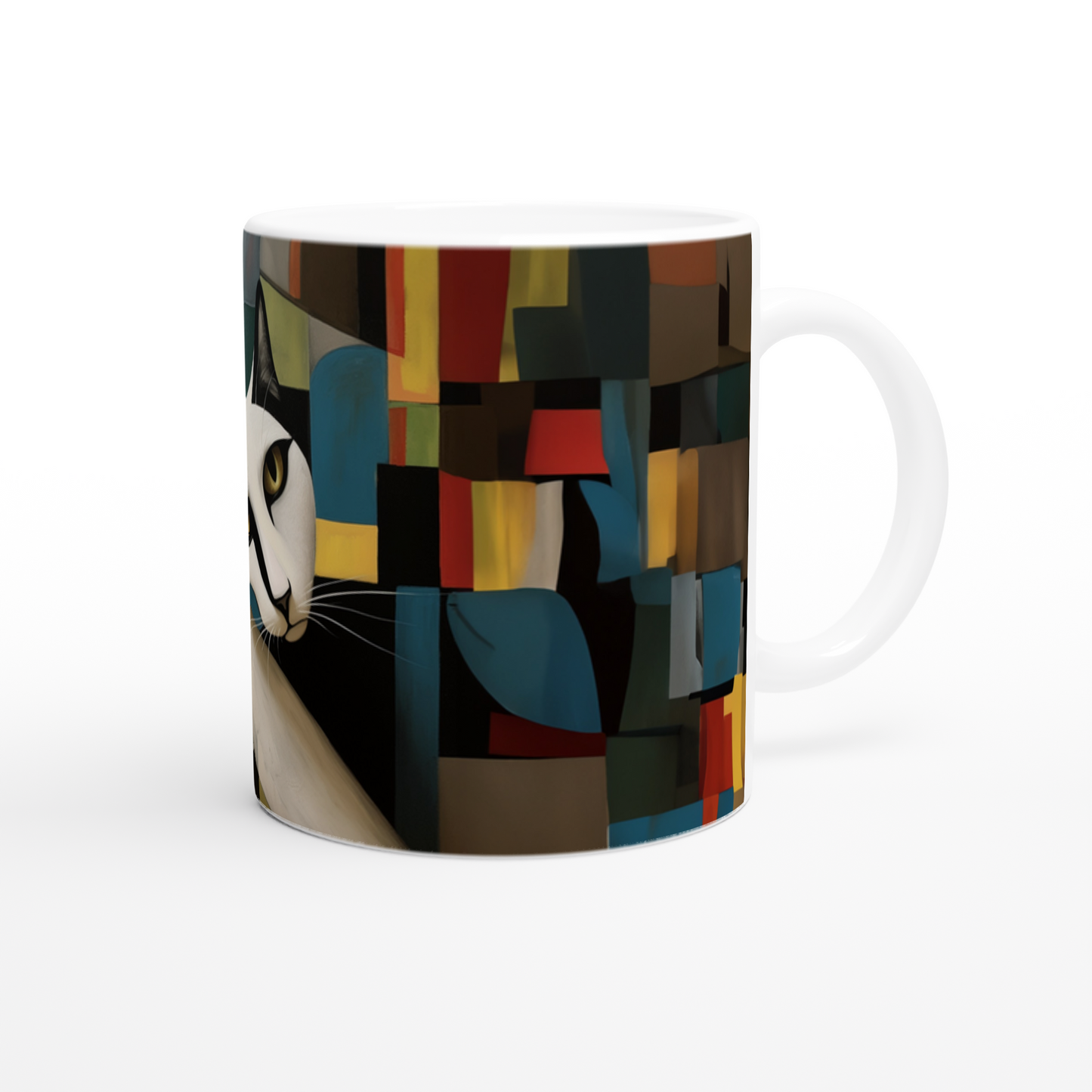 Personalized Modern Art Mug